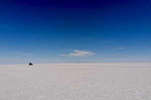 Saltørkenen Salar de Uyuni