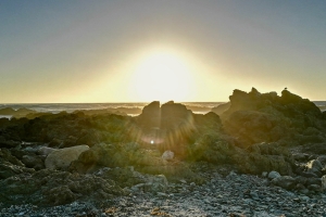 Solnedgang over Stillehavet