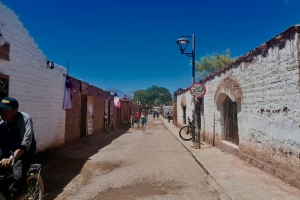 Hovedgaden i San Pedro de Atacama