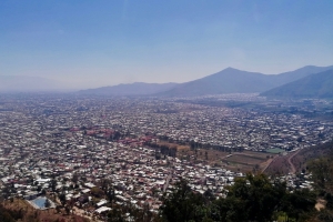 Udsigt over Santiago