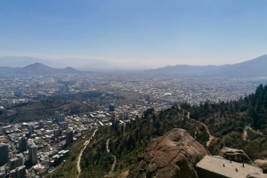 Udsigt over Santiago