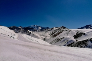 På ski i Valle Nevado