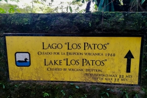 Los Patos søen