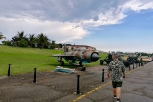 En militærbase i forstaden Casablanca ved Havana