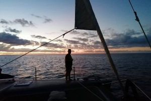 Solnedgang