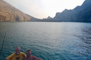 To makkere i Daniel’s Bay