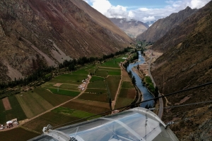 Udsigt til Sacred Valley