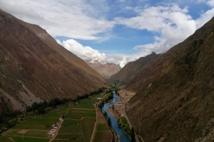 Udsigt til Sacred Valley