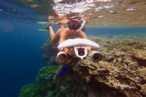 Snorkling med motor