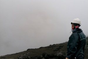 Thomas ved Mount Yasur